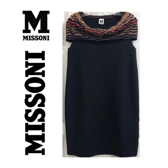 Missoni Dresses & Skirts - M Missoni turtleneck wool dress new size 42/US 6